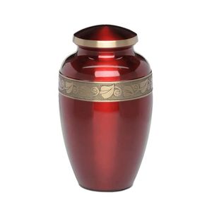 Non Scratch Brass Urn for Human Ashes Adult Size-Abrasion Resistant Metal Cremation Urn-Mark Proof <b>Memorial</b> <b>Vase</b> for Funeral - Product Image 1