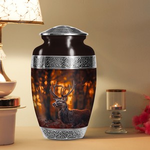 โกศบรรจุอัฐิสำหรับกวางป่า สำหรับผู้ใหญ่ ทั้งเพศชายและหญิง (10 นิ้ว) - Product Image 2