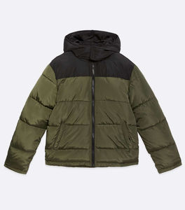 Chaqueta de Plumón Personalizada con Logotipo OEM de Alta Calidad, Chaqueta Gruesa con Capucha para Hombre, Chaqueta Bomber Brillante de Invierno Personalizada para Hombre - Product Image 5