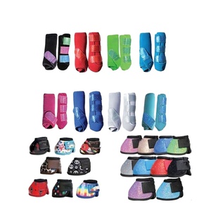 Shemax Horse Riding Equestrian High Quality Wholesale EQUINE SPORT MEDICINE HORSE JUMPING LEG PROTECTION <b>BRUSHING</b> SUPPORT <b>BOOTS</b> - Product Image 5