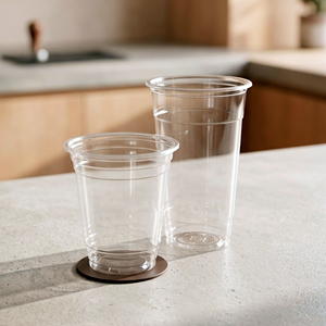 Clear Round PP <b>Plastic</b> <b>Cup</b> 95mm Diameter For Beverage 16 22 oz Disposable <b>Cup</b> - Product Image 1
