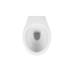 Inodoro de Cerámica EWC con Sifón en P, de Una Pieza, Moderno, con Doble Descarga, Sanitario para Baño - Product Image 2