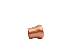 Premium Matte Finish Concave Copper Water Tumbler - Modern Ergonomic Pure Copper <b>Drinkware</b> for Luxury Home & Hotel Decor - Product Image 2