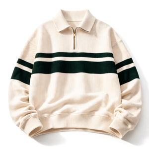 Sudadera con capucha para hombre, de lana, algodón, informal, cálida para invierno, estilo urbano, holgada, a la moda. - Product Image 3