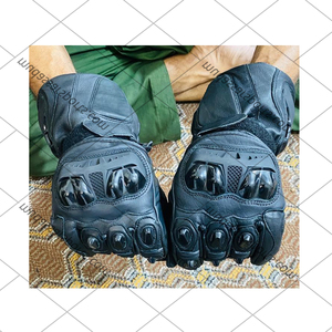 ถุงมือมอเตอร์ไซค์หนังกันน้ำกันลม Mudassar Sports พร้อมที่จับมือ ป้องกันหน้าจอสัมผัสแบบเต็มนิ้ว ใช้ได้ทั้งชายและหญิง สำหรับขับขี่ออฟโรด - Product Image 4