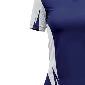 Maillot de baseball/softball unisexe de haute qualité à deux boutons, manches courtes, respirant, imprimé, séchage rapide, col en V, grandes tailles - Product Image 3