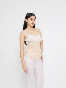 Corset de récupération post-partum exclusif à quatre attaches, lavable, respirant, en polyester et éponge, pour une meilleure posture et une silhouette améliorée - Product Image 3
