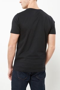 Envío Rápido, Tallas Disponibles, Camisetas Negras de Algodón 100%, Corte Holgado, Cuello Redondo, Manga Corta, Anti-Pilling, Impresión por Sublimación DTF - Product Image 3