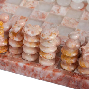 Indian Handmade Resin Chessboard Customized Color Custom Size Durable Unisex Elegant Fusion Craftsmanship Precision Play Indoor - Product Image 6