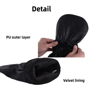 Housse de tête de club de golf en cuir PU brodée sur mesure, imperméable avec fermeture magnétique, modèle Honor-tt4, tailles 3 # /1 # /5 # - Product Image 4