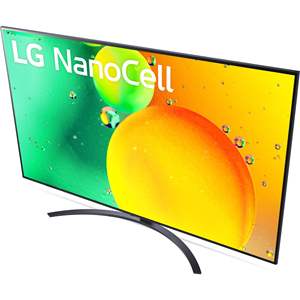 Smart TV Android de 75 Pulgadas 4K Ultra HD LED para Uso Doméstico o Hotelero en Negro con WiFi - Product Image 1