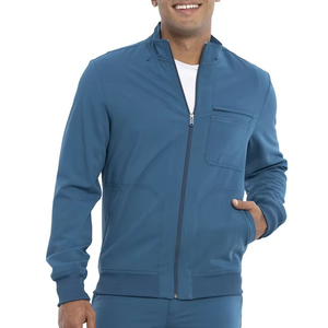 Nouvelle collection 2026 – Blouse médicale personnalisable avec logo, col en V, couleur unie, pour médecins et infirmières – Vente en gros - Product Image 5