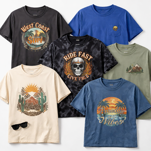 Camiseta Personalizada al por Mayor para Hombre en Tallas Grandes con Logotipo - Fabricante OEM y Proveedor Directo de Fábrica - Product Image 5