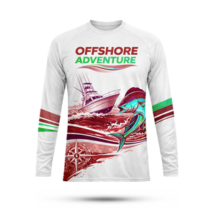 Long Sleeve Sublimation Printing Customized Logo Wear Design Your Own High Quality Anti-Bacterial 100% Polyester Winter Sports - Product Image 6