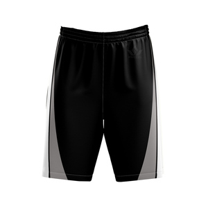 Ensemble de maillots de basket personnalisés sans manches, col en V, évacuation de l'humidité, 100% polyester, noir et gris, color block, vêtements de sport unisexes pour adultes - Product Image 6