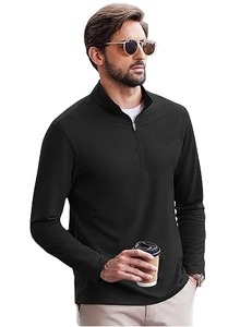 Cardigan zippé en laine mérinos 100% pour homme, veste tricotée à fermeture éclair, fabrication chinoise, unisexe - Product Image 1