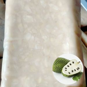 Pulpa de guanábana tropical congelada, ingrediente de fruta natural para batidos, jugos, postres, bebidas y producción de helados, Vietnam - Product Image 1