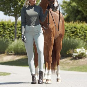 Culottes d'équitation respirantes et légères pour femmes en promotion – Marque privée, logo personnalisé, service OEM de haute qualité - Product Image 5