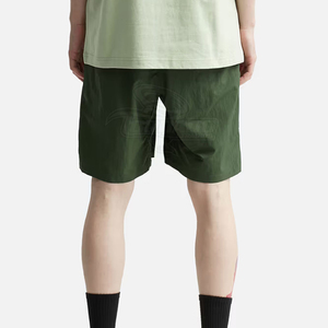 Best Quality Customized Logo Sporty Anti-Wrinkle Nylon <b>Man</b> <b>Shorts</b> High Fashionable Solid Pattern Knee Length Pocket <b>Black</b> New - Product Image 3