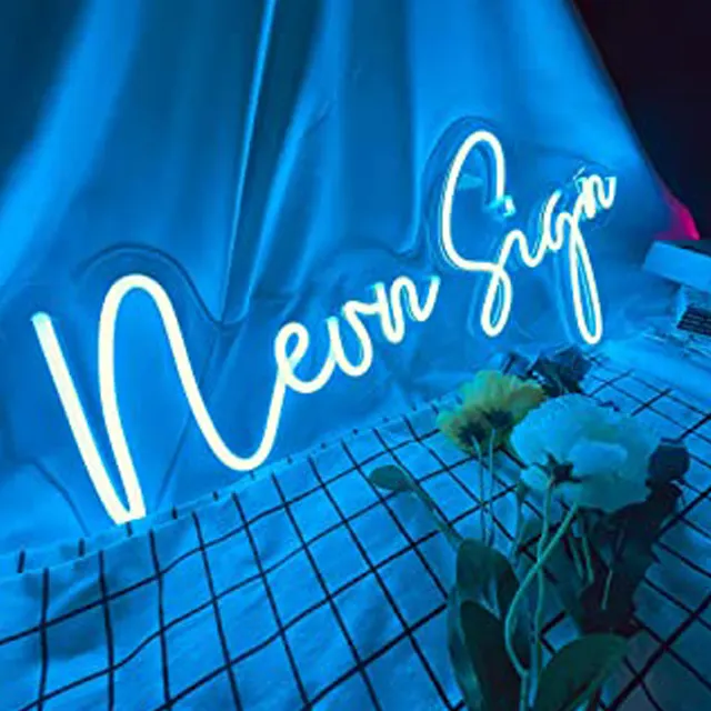 Rebow Drop Shipping No Moq Neon Sign Making Equipment illuminazione a Led Neon Sign Tiger per la decorazione della festa nuziale decorazioni per feste