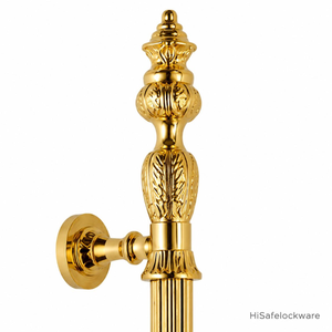 AURELIUS Luxury Modern Brass <b>Door</b> <b>Handle</b> Premium Decorative <b>Pull</b> <b>Handle</b> for Interior Exterior <b>Doors</b> Wholesale Export - Product Image 4