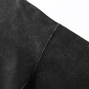 Sweat-shirt à col rond vintage délavé à l'acide de haute qualité pour hommes – Sweat-shirt à capuche et sweat-shirt à col rond - Product Image 3