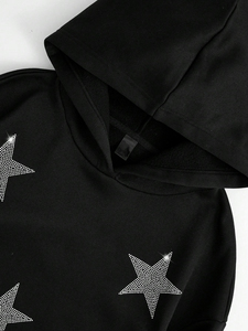 Sudadera de Invierno con Pedrería, Personalizable con Impresión y Bordado, Etiqueta Privada, Pedido Mínimo de 2 Piezas, Tejido Transpirable y Ecológico - Product Image 5