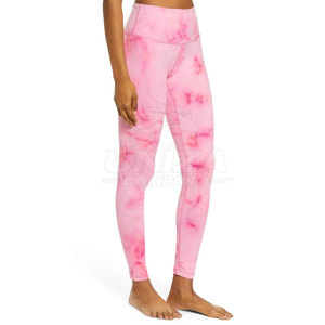 Stylish Women Fitness Mid <b>Legging</b> Solid Tummy <b>Control</b> Breathable Spandex/Nylon Fabric for Yoga Running Gym Everyday Training - Product Image 4