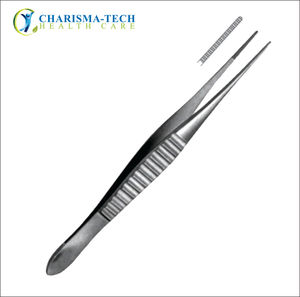 Pinzas Quirúrgicas Gillies de Acero Inoxidable CHARISMA-TECH, Pinzas de Presión Manuales para Uso Clínico CHC-1024 con Certificación CE - Product Image 6