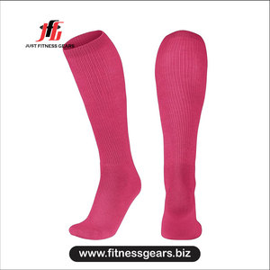 Knee High <b>Compression</b> <b>Socks</b> Solid Color Breathable Knitted Nylon Adults Standard Thickness Casual Football Winter Wear - Product Image 5