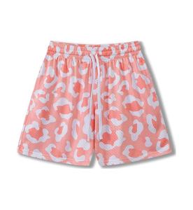 <b>Brad</b> Tropical Print Sublimation Mesh Beachwear Shorts Breathable Drawstring Closure Elastic Waist Pocket Men's Sports Casual - Product Image 4