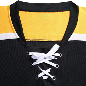 Jersey de Hockey sobre Hielo Personalizado al por Mayor, Manga Larga, para Entrenamiento, 100% Poliéster, Impresión Digital, MOQ Bajo, Profesional - Product Image 3