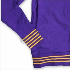 เสื้อคาร์ดิแกนลำลองสำหรับฤดูหนาวสไตล์มหาวิทยาลัย กำลังเป็นที่นิยม  แบบถักคอวีสำหรับผู้ชาย  ตกแต่งด้วยลายปะติดแบบลูกไม้  ระบายอากาศได้ดี  ติดกระดุมเม็ดเดียว - Product Image 4