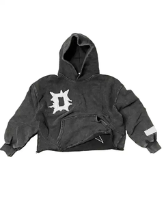Sudadera con Capucha Casual para Hombre, Invierno 2025, al por Mayor, con Cordón Ajustable, Transpirable, Resistente al Viento, Tejida, con Logotipo Personalizado, Ecológica, de Secado Rápido - Product Image 1