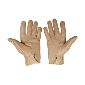 Gants en cuir véritable classiques à points de couture et boutons-pression, durables, de haute qualité, respirants, personnalisables - Product Image 5