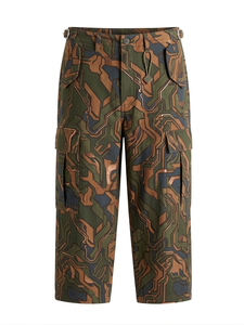 New Arrival Vintage Sweatpants Breathable Casual <b>Trousers</b> for Men Streetwear Loose Fit Canvas Polyester/Nylon <b>Drawstring</b> Closure - Product Image 1