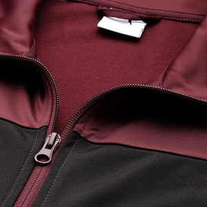 Conjunto deportivo para hombre OEM 100% poliéster con cremallera completa, nuevo diseño, transpirable, 100% poliéster, para invierno. - Product Image 4