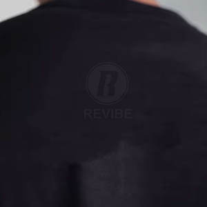 Camiseta de Último Diseño para Hombre con Hombros Caídos, Color Personalizado, Ropa de Verano, Camiseta Corta con Hombros Caídos - Product Image 4