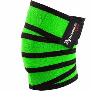 Rodillera elástica de neopreno resistente con logotipo personalizable, precio mayorista económico, color personalizado para levantamiento de pesas y entrenamiento en gimnasio - Product Image 3