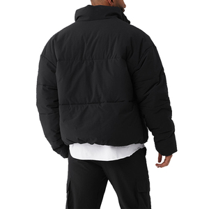 <b>Mens</b> Casual Quilted Puffer Coat <b>Lightweight</b> Warm Outerwear Zip Front Winter <b>Jacket</b> For Outdoor Activities And Everyday Wear - Product Image 3