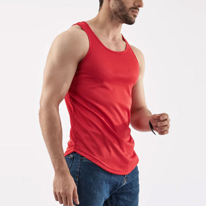 Camiseta sin mangas para hombre, material 100% transpirable, temporada de verano, precio al por mayor, camiseta sin mangas para hombre en venta - Product Image 3