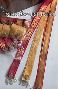 Guirnalda de bienvenida artesanal india para invitados de boda, Baraat Swagat Milni Mala Haar Patka, regalo para padrinos de boda y damas de honor - Product Image 4
