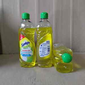 Sunlight Hand Dishwashing <b>Liquid</b> Lemon 400g Eco-Friendly Lime Scent with High Active Ingredient for Kitchen Use - Product Image 2