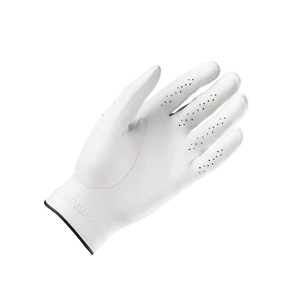 Gant de golf en cuir véritable blanc, main droite, respirant, unisexe, à enfiler, pour le sport - Product Image 4
