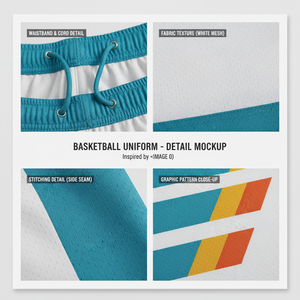 Uniformes de basket-ball sur mesure, prix compétitif, bonne qualité, séchage rapide, 100% polyester, en vente - Product Image 6