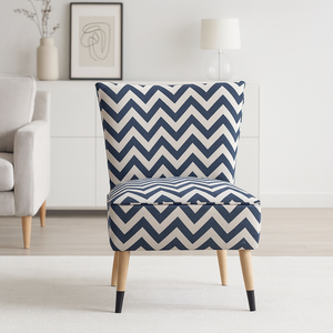 Minimalist Wingback <b>Accent</b> <b>Chair</b> for <b>Living</b> <b>Room</b> - Product Image 1