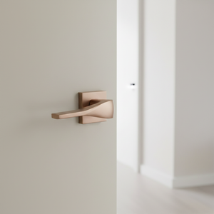 Luxury Villa Interior Brass Mortise <b>Handle</b> Set with Contemporary Lever Design Decorative Finish and Heavy Duty Door Hardware - Product Image 4