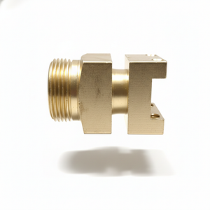 ชิ้นส่วนทองเหลืองขัดเงาความแม่นยำสูง ผลิตโดยเครื่องกลึงสวิส ผู้ผลิตชิ้นส่วนทองเหลือง CNC ชิ้นส่วนทองเหลืองกลึง CNC - Product Image 2