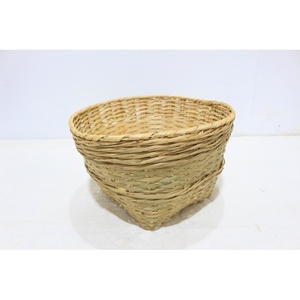 Natural Eco-Friendly <b>Large</b> Bamboo Woven <b>Storage</b> <b>Basket</b> Modern Handmade Organizer Bin for Home Laundry Nursery Kitchen - Product Image 6