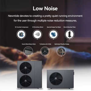 Bomba de Calor Aire-Agua de Alta Eficiencia de 6KW 16KW con Inversor para Sistemas HVAC Domésticos, Hoteles, Casas, Fábricas en Polonia y República Checa - Product Image 3